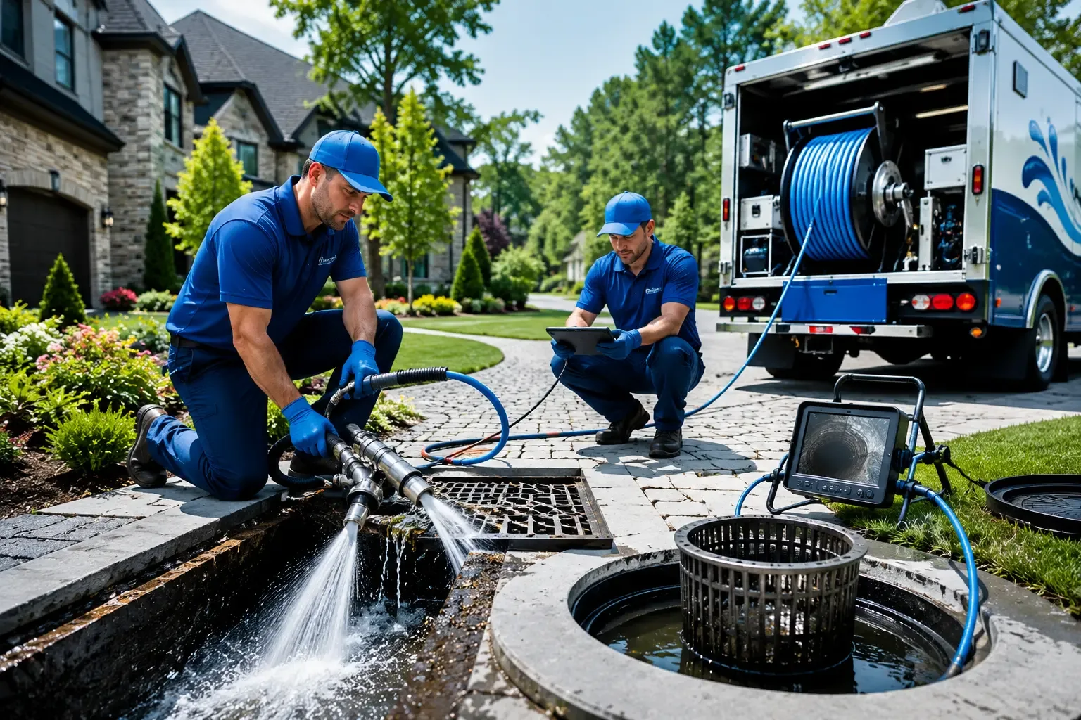 Local outdoor drain cleaning professionals in Clarksburg, MD